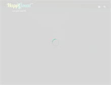 Tablet Screenshot of happylocal.com
